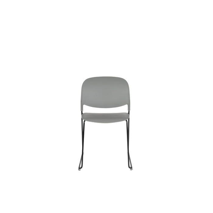 Eetkamerstoel Stacks Polypropyleen Grijs 52.5x48.5 cm-Eetkamerstoelen-Creating Home