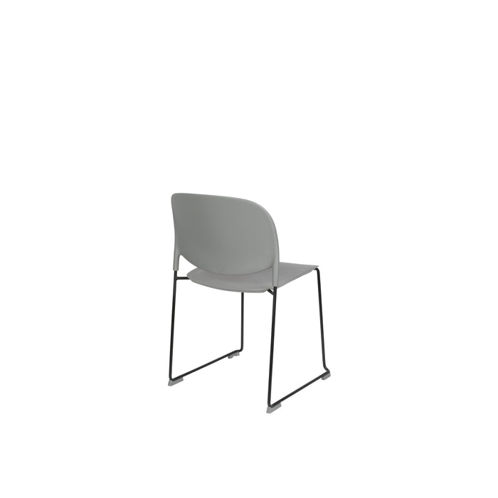 Eetkamerstoel Stacks Polypropyleen Grijs 52.5x48.5 cm-Eetkamerstoelen-Creating Home