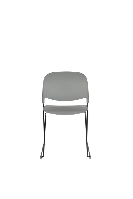 Eetkamerstoel Stacks Polypropyleen Grijs 52.5x48.5 cm-Eetkamerstoelen-Creating Home