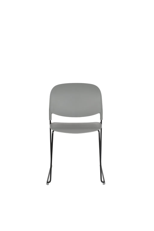 Eetkamerstoel Stacks Polypropyleen Grijs 52.5x48.5 cm-Eetkamerstoelen-Creating Home