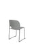 Eetkamerstoel Stacks Polypropyleen Grijs 52.5x48.5 cm-Eetkamerstoelen-Creating Home