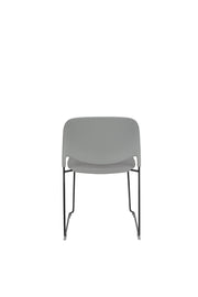 Eetkamerstoel Stacks Polypropyleen Grijs 52.5x48.5 cm-Eetkamerstoelen-Creating Home