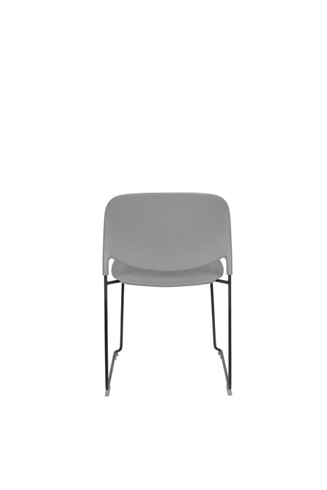 Eetkamerstoel Stacks Polypropyleen Grijs 52.5x48.5 cm-Fauteuils-Creating Home