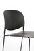 Eetkamerstoel Stacks Polypropyleen Zwart 52.5x48.5 cm-Eetkamerstoelen-Creating Home
