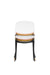 Eetkamerstoel Stacks Polypropyleen Zwart 52.5x48.5 cm-Fauteuils-Creating Home