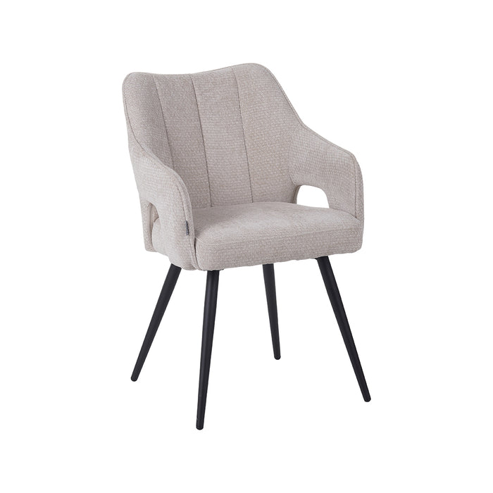 Eetkamerstoel Stan - Naturel - Elite-Eetkamerstoelen-LABEL51