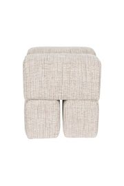 Eetkamerstoel Staple Polyester Bruin 40x40 cm-Krukken-Creating Home
