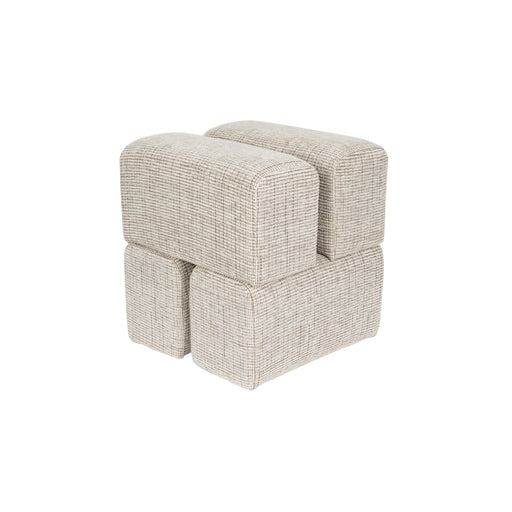 Eetkamerstoel Staple Polyester Bruin 40x40 cm-Krukken-Creating Home