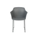 Eetkamerstoel Tango Polypropyleen Grijs 54x58 cm-Eetkamerstoelen-Creating Home
