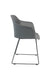 Eetkamerstoel Tango Polypropyleen Grijs 54x58 cm-Eetkamerstoelen-Creating Home