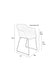 Eetkamerstoel Tango Polypropyleen Grijs 54x58 cm-Eetkamerstoelen-Creating Home