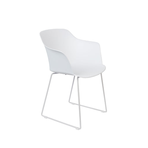 Eetkamerstoel Tango Polypropyleen Wit 54x58 cm-Eetkamerstoelen-Creating Home