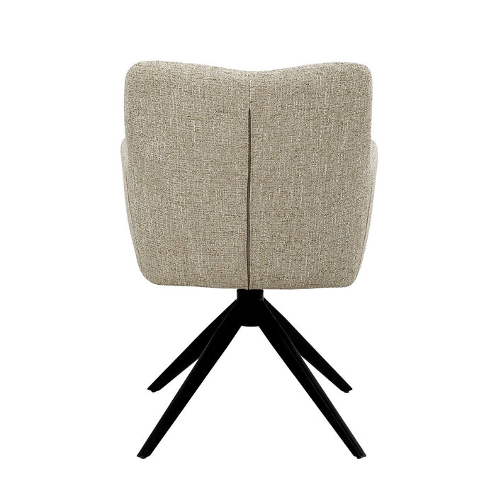 Eetkamerstoel Tara Stof Sand-Livingfurn