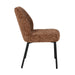 Eetkamerstoel Tess Bordeaux 48 cm 48x63x83 cm-Eetkamerstoelen-Livingfurn