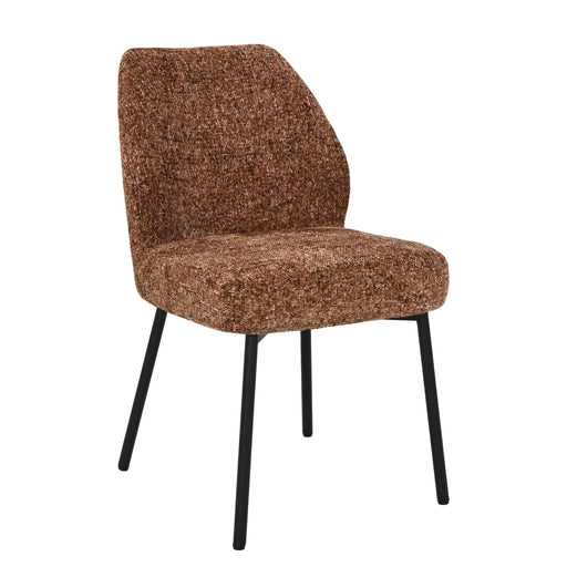Eetkamerstoel Tess Bordeaux 48 cm 48x63x83 cm-Eetkamerstoelen-Livingfurn