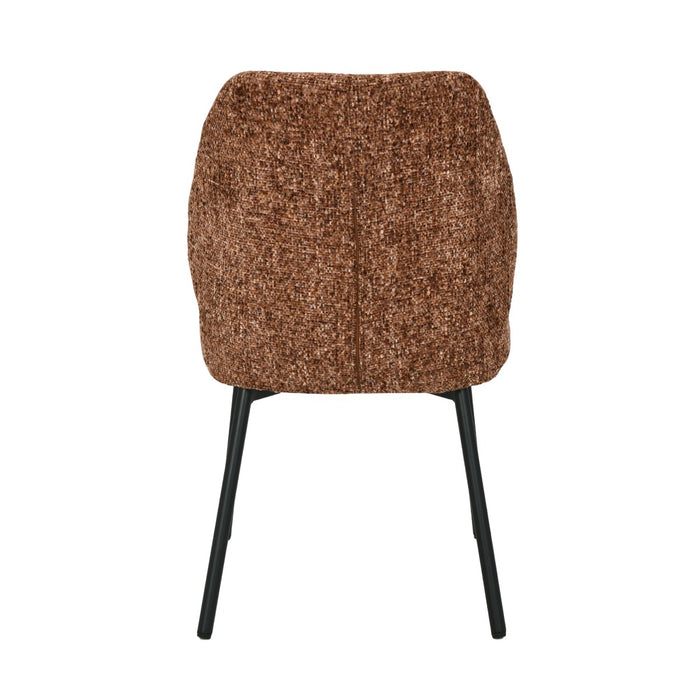 Eetkamerstoel Tess Bordeaux 48 cm-Eetkamerstoelen-Livingfurn