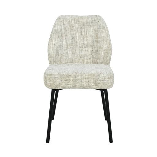 Eetkamerstoel Tess Crème 48 cm 48x63x83 cm-Eetkamerstoelen-Livingfurn