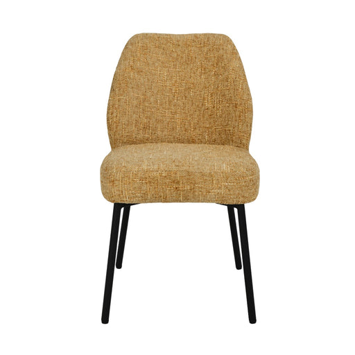 Eetkamerstoel Tess Honing 48 cm 48x63x83 cm-Eetkamerstoelen-Livingfurn