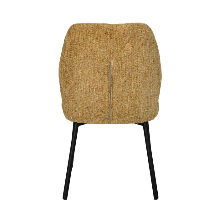 Eetkamerstoel Tess Honing 48 cm 48x63x83 cm-Eetkamerstoelen-Livingfurn