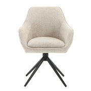 Eetkamerstoel Thomas Beige 60 cm 59x64x84 cm-Eetkamerstoelen-Livingfurn