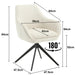 Eetkamerstoel Thomas Bruin 60 cm 59x64x84 cm-Eetkamerstoelen-Livingfurn
