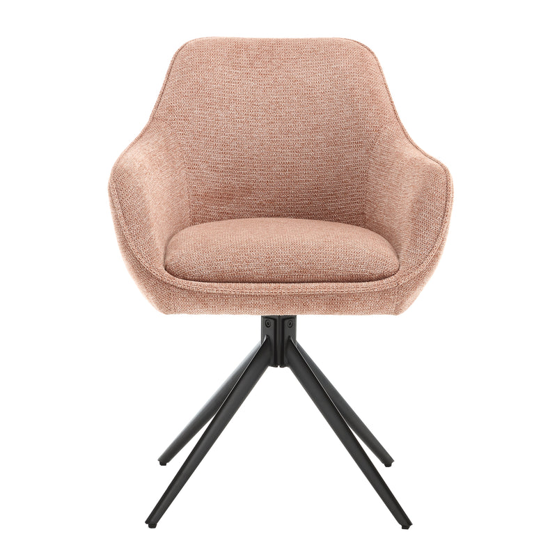 Eetkamerstoel Thomas Roze 60 cm 59x64x84 cm-Eetkamerstoelen-Livingfurn
