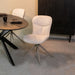 Eetkamerstoel Thorben - Naturel - Canyon - Taupe Metalen Frame-Eetkamerstoelen-LABEL51