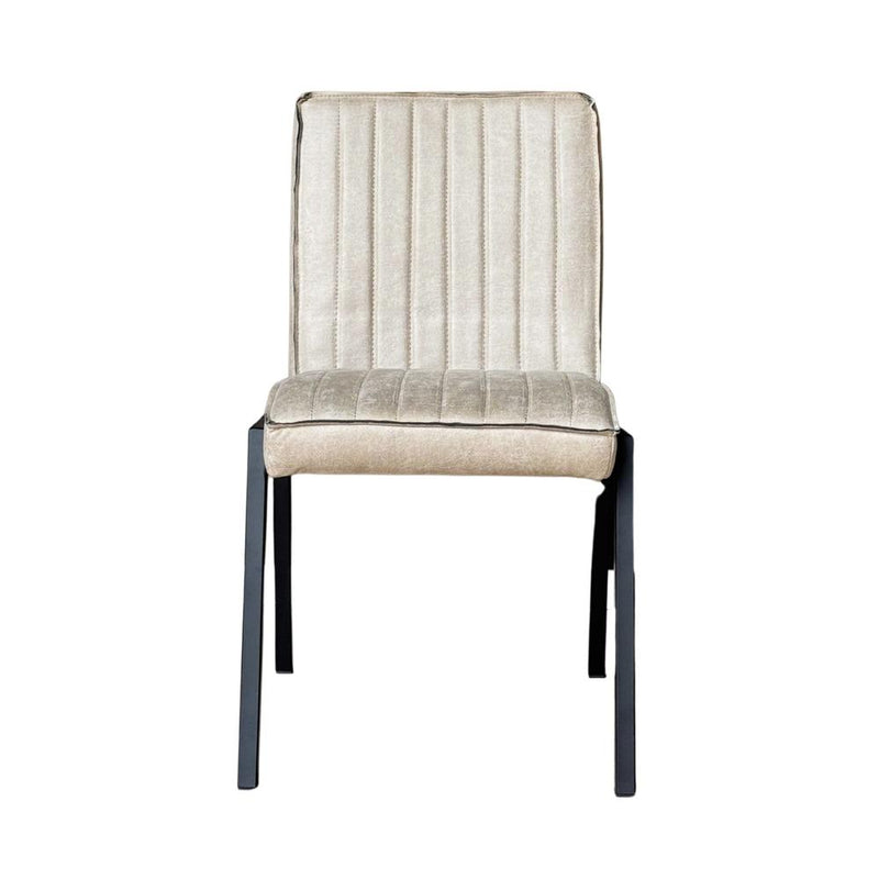 Eetkamerstoel Tivoli Bull Beige 52x56x88 cm-Eetkamerstoelen-Starfurn
