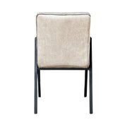 Eetkamerstoel Tivoli Bull Beige Met armleuning 52x56x88 cm-Eetkamerstoelen-Starfurn
