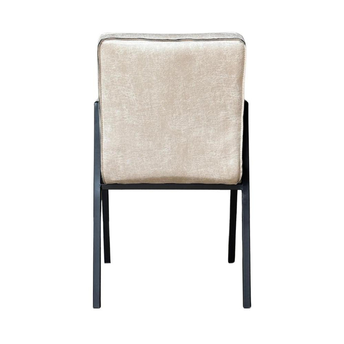 Eetkamerstoel Tivoli Bull - Beige - Met armleuning-Eetkamerstoelen-Starfurn