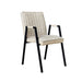 Eetkamerstoel Tivoli Bull - Beige - Met armleuning-Eetkamerstoelen-Starfurn