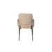 Eetkamerstoel Tjarda Polyester Bruin 60x57 cm-Fauteuils-Creating Home