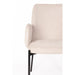 Eetkamerstoel Tjarda Polyester Taupe 60x57 cm-Eetkamerstoelen-Creating Home