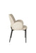 Eetkamerstoel Tjarda Polyester Taupe 60x57 cm-Eetkamerstoelen-Creating Home