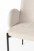 Eetkamerstoel Tjarda Polyester Taupe 60x57 cm-Fauteuils-Creating Home