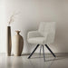 Eetkamerstoel Tori Beige Draaibaar 62 cm-Eetkamerstoelen-Livingfurn