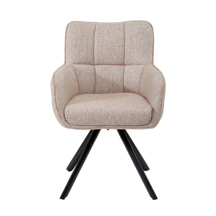 Eetkamerstoel Tori Roze Draaibaar 62 cm-Eetkamerstoelen-Livingfurn