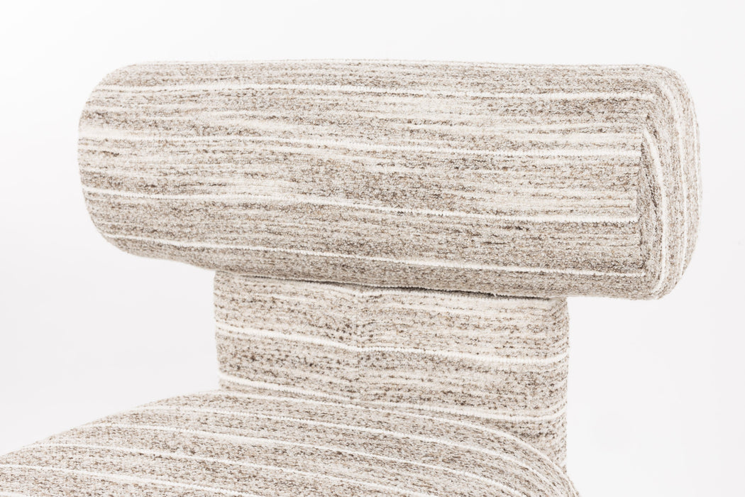 Eetkamerstoel Vana Polyester Beige – detail 3