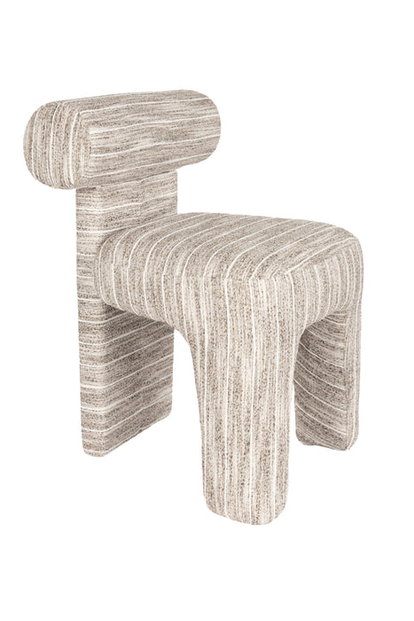 Eetkamerstoel Vana Polyester Beige – hoofdfoto