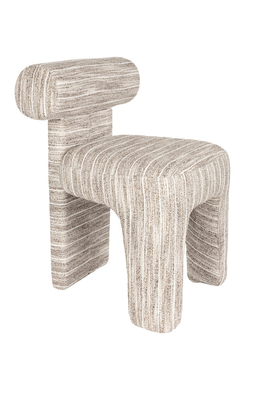 Eetkamerstoel Vana Polyester Beige – hoofdfoto