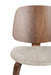Eetkamerstoel Walden Polyester, Rubber wood Beige, sfeerbeeld 6