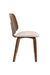 Eetkamerstoel Walden Polyester, Rubber wood Beige, productafbeelding