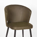 Eetkamerstoel Wave - Army - Microvezel-Eetkamerstoelen-LABEL51