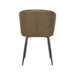 Eetkamerstoel Wave - Army green - Microfiber-Eetkamerstoelen-LABEL51