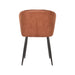 Eetkamerstoel Wave - Cognac - Microfiber-Eetkamerstoelen-LABEL51