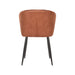 Eetkamerstoel Wave - Cognac - Microfiber-Eetkamerstoelen-LABEL51