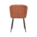 Eetkamerstoel Wave - Cognac - Microvezel-Eetkamerstoelen-LABEL51