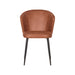 Eetkamerstoel Wave - Cognac - Microvezel-Eetkamerstoelen-LABEL51