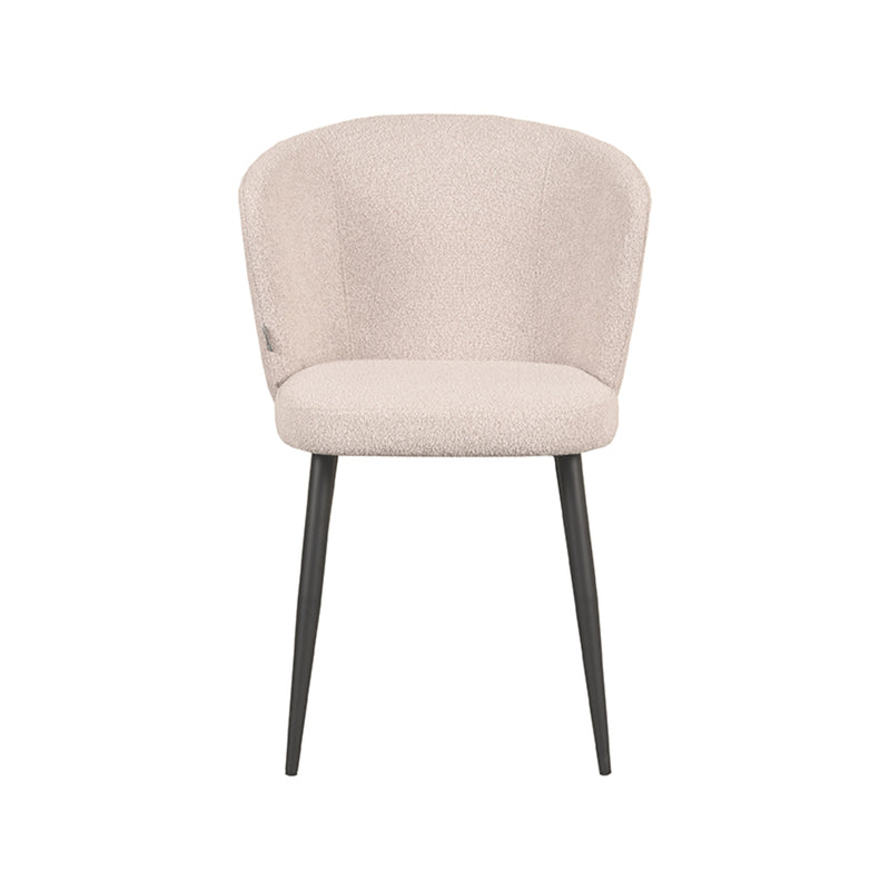 Eetkamerstoel Wave Naturel Boucle 58x60x85 cm-Eetkamerstoelen-LABEL51