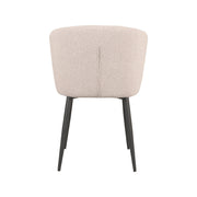 Eetkamerstoel Wave Naturel Boucle 58x60x85 cm-Eetkamerstoelen-LABEL51